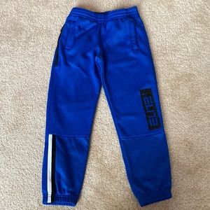 Nike Kids Joggers in Vibrant Blue with Black and White Accents